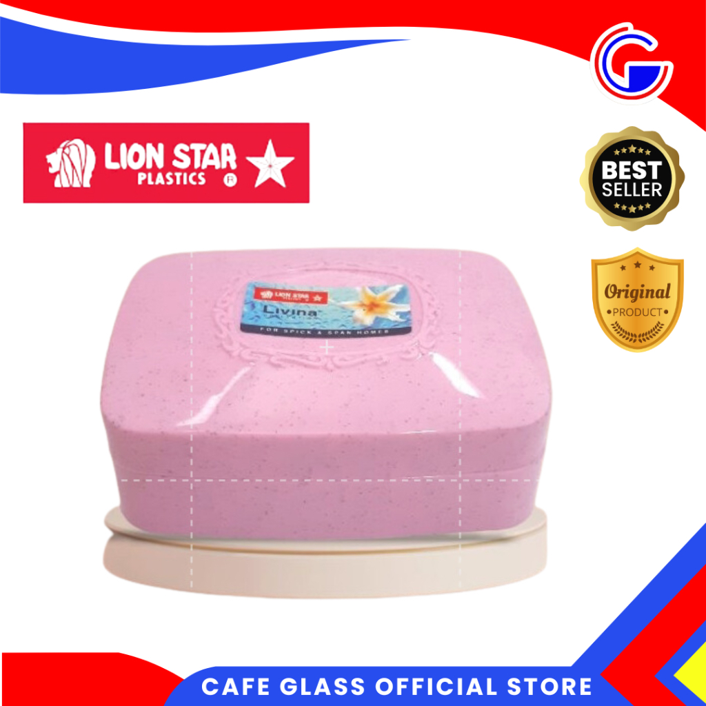 Kotak Sabun Deluxe Lion Star-Mb-3-Sabun Mandi - Tempat Sabut Mandi