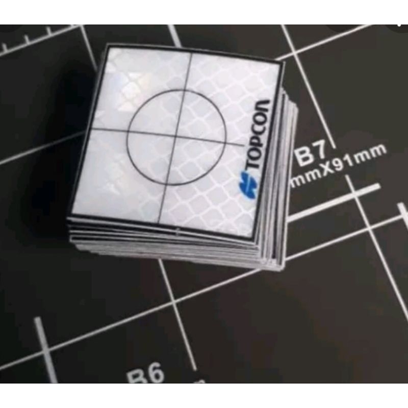 Jual Sticker Target Reflectorless Leica Topcon Sokkia | Shopee Indonesia