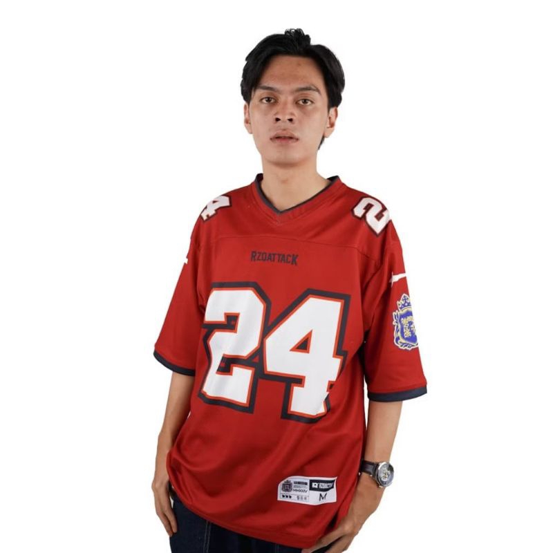 Jual RZQ Jersey Oversized 24 Maroon | Shopee Indonesia