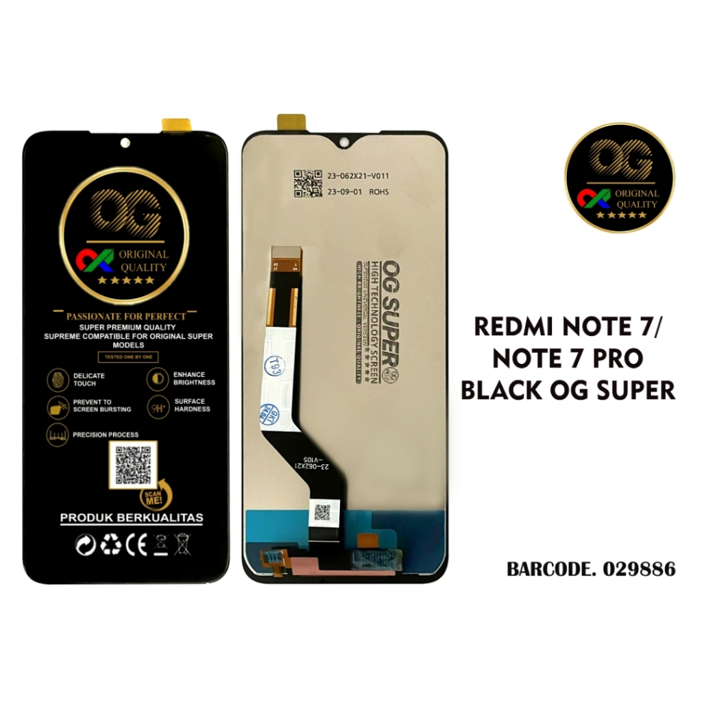 Jual ( OG SUPER ) LCD XIAOMI REDMI NOTE 7 / NOTE 7 PRO FULLSET | Shopee ...