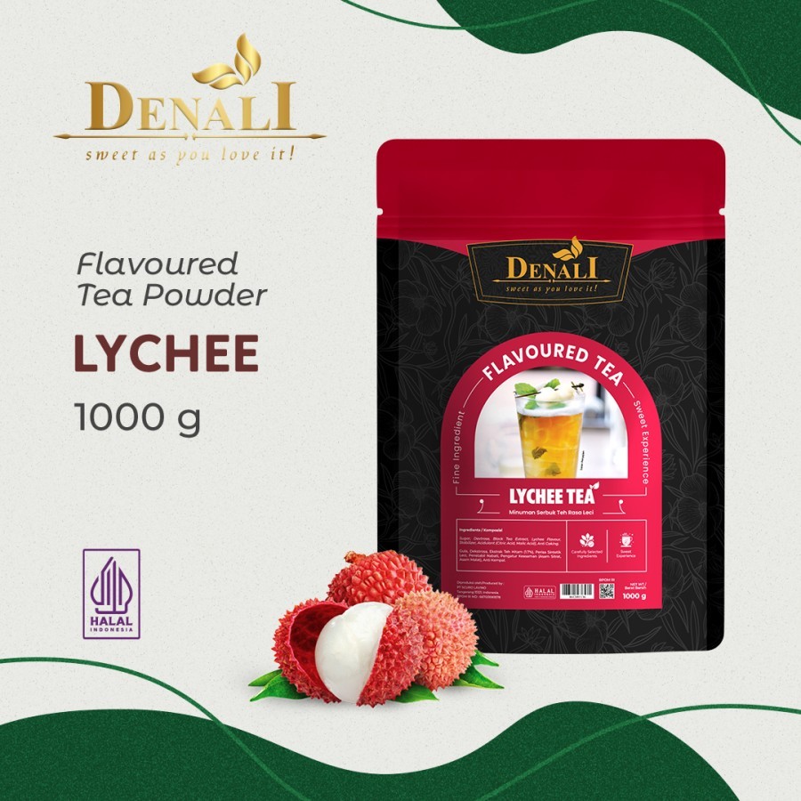 Jual Powder DENALI Rasa LYCHEE TEA 1Kg Bubuk Minuman Lychee Tea ...