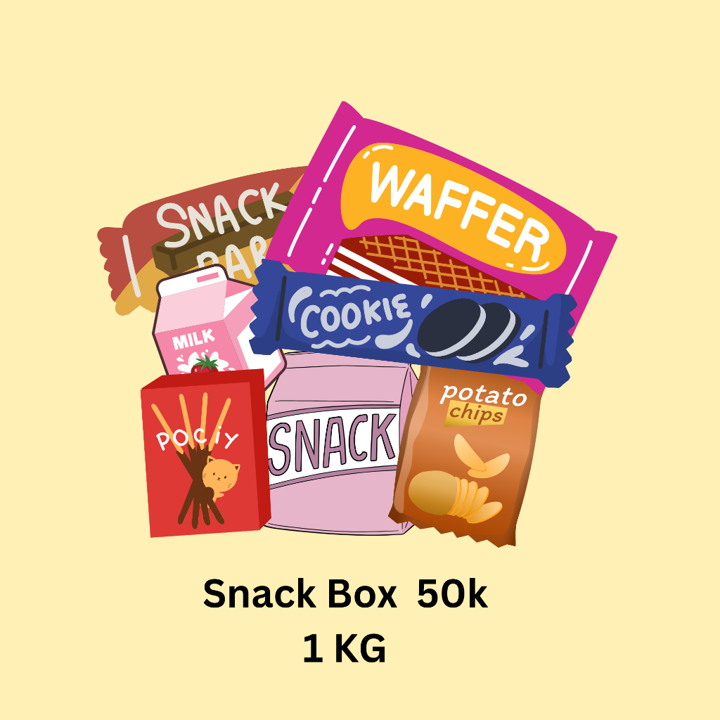 Jual SNACK BOX 50 (1KG) | Shopee Indonesia