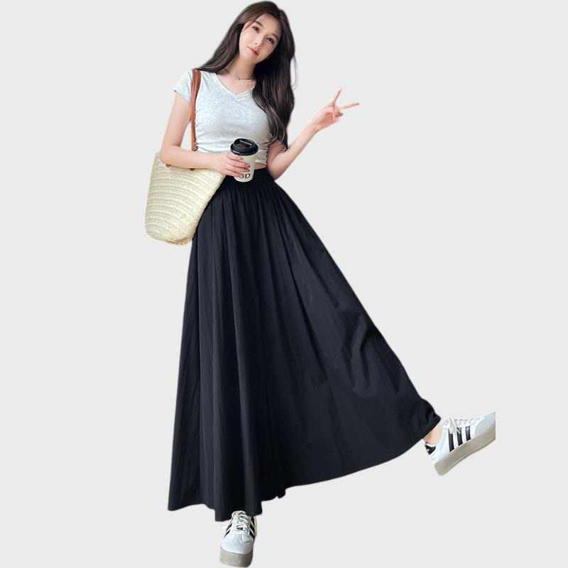 Jual Rok Wanita Fashion Long skirt Polos | Shopee Indonesia
