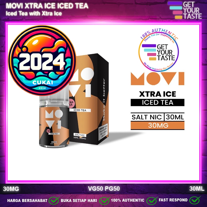 Jual Liquid MOVI Xtra Ice Iced Tea Salt Nic 30ML Saltnic Es Teh by Movi ...