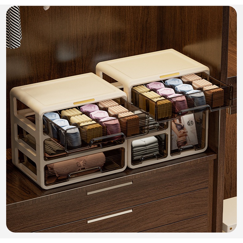 Jual Underwear Storage Box Rak Laci anti debu storage box kotak ...