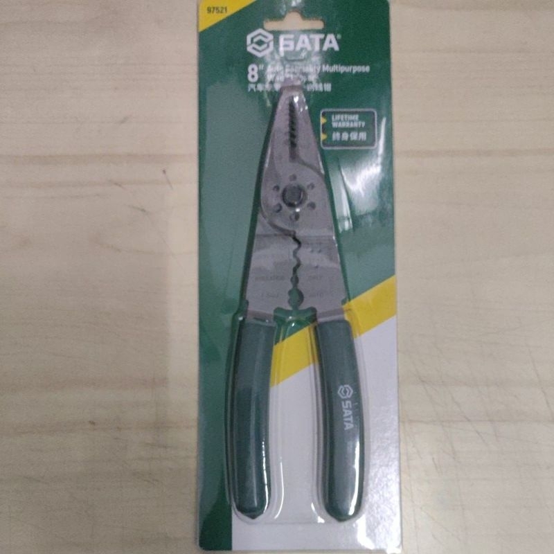 Jual SATA 97521 Tang Kupas Kabel Electrical Wire Stripper And Crimper ...