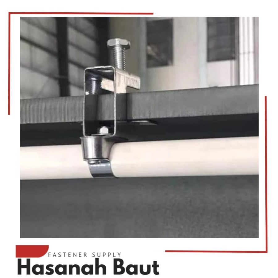 Jual Conduit Beam Clamp 25MM / Klem WF | Shopee Indonesia