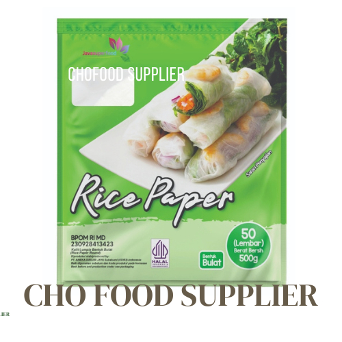 Jual RICE PAPER JSF BENTUK BULAT 500 GR 1 PAK | Shopee Indonesia