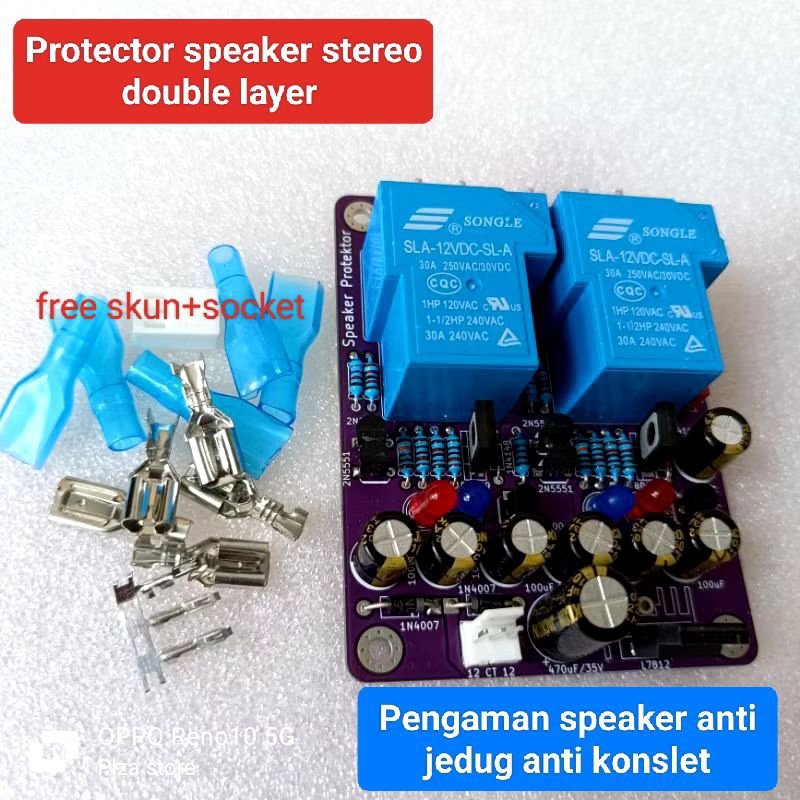 Jual Protektor speaker stereo Double layer Protek stereo spiker dobel ...