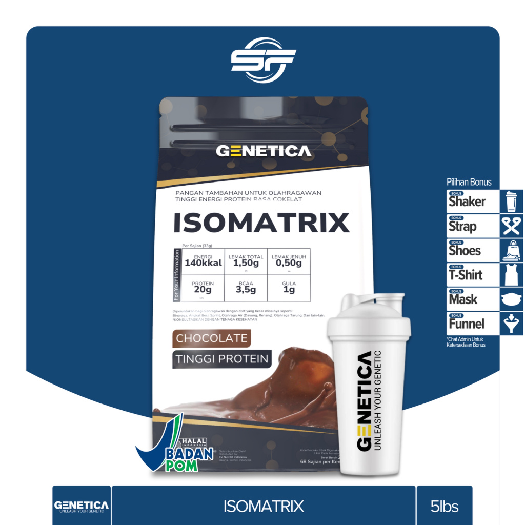 Jual Genetica Isomatrix 5 Lbs Protein Isolate Matrix | Shopee Indonesia