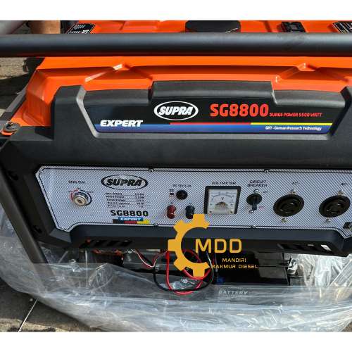 Jual GENSET SUPRA 8800 SG8800 GENSET GENERATOR SUPRA OUTPUT 5000 BENSIN ...