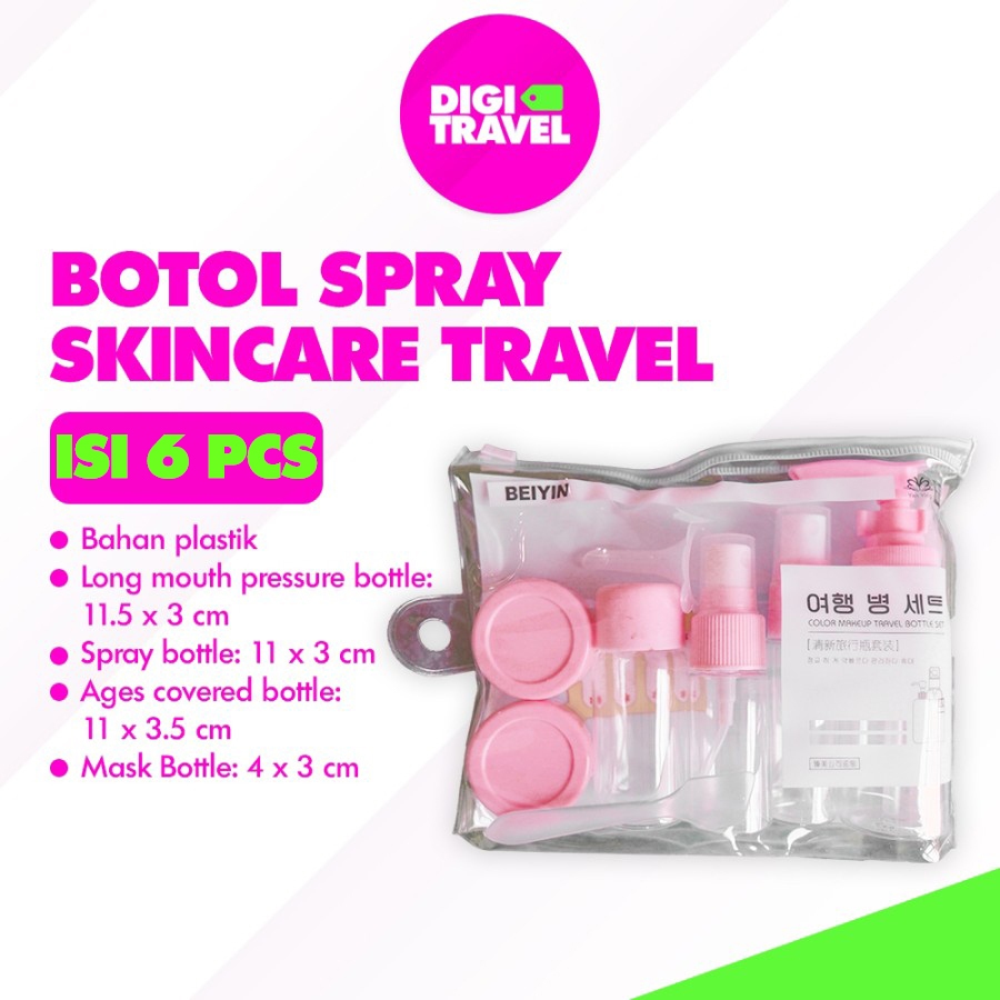 Skincare Travel Size – Patut Beli Atau Isi Semula?