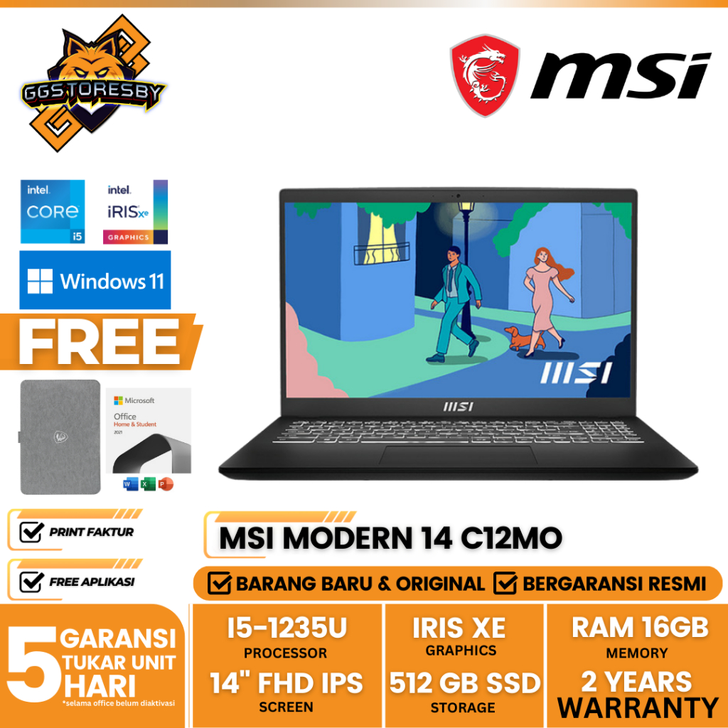 DISPLAY SCHERMO lcd MSI MODERN 14 C12MO 14 led Slim 30 pin wxga (1920X1080) IPS