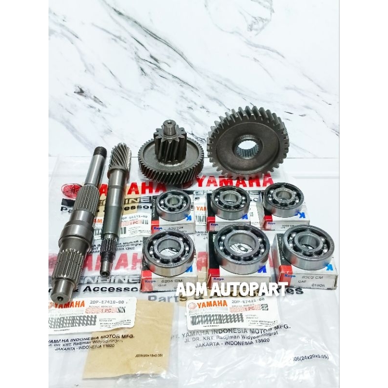 Jual GIGI RASIO SET 4PCH 2DP+6PCH BEARING RASIO KOYO JAPAN - YAMAHA ...