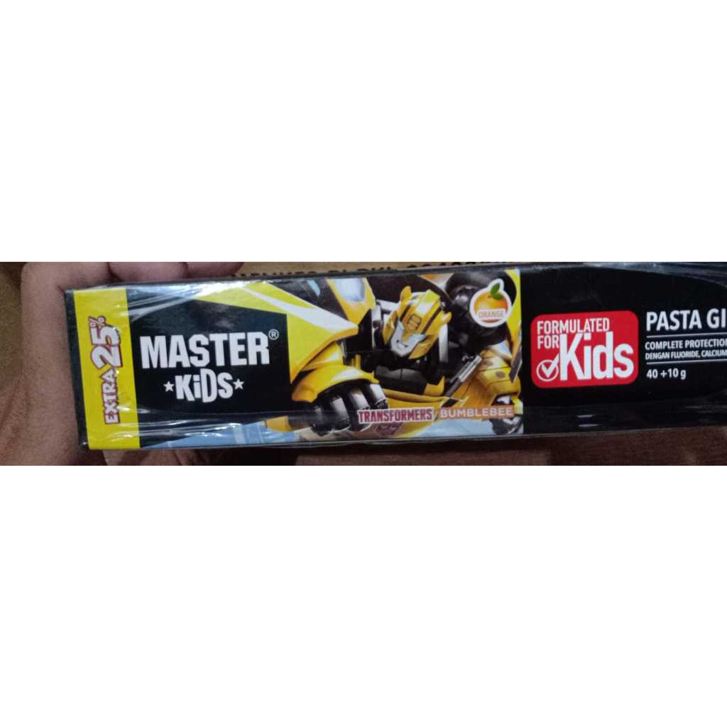 Jual Master Kids Toothbrush & Toothpaste 50gr Odol dan Sikat Gigi Anak ...