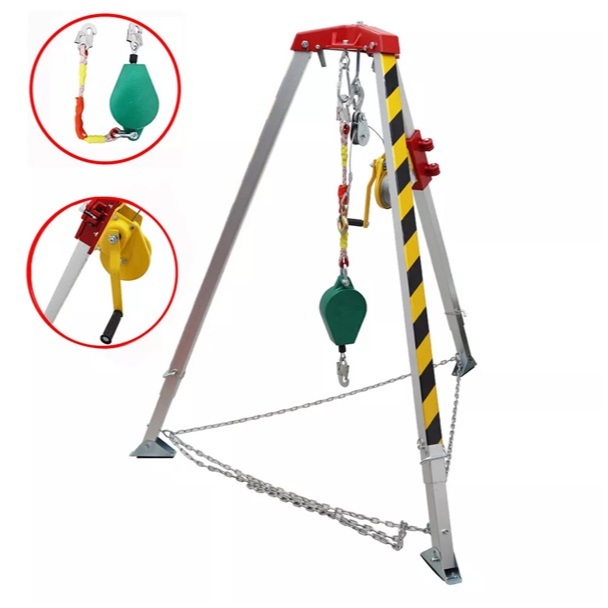 Jual rescue tripod high angle fall protection mining confined space ...