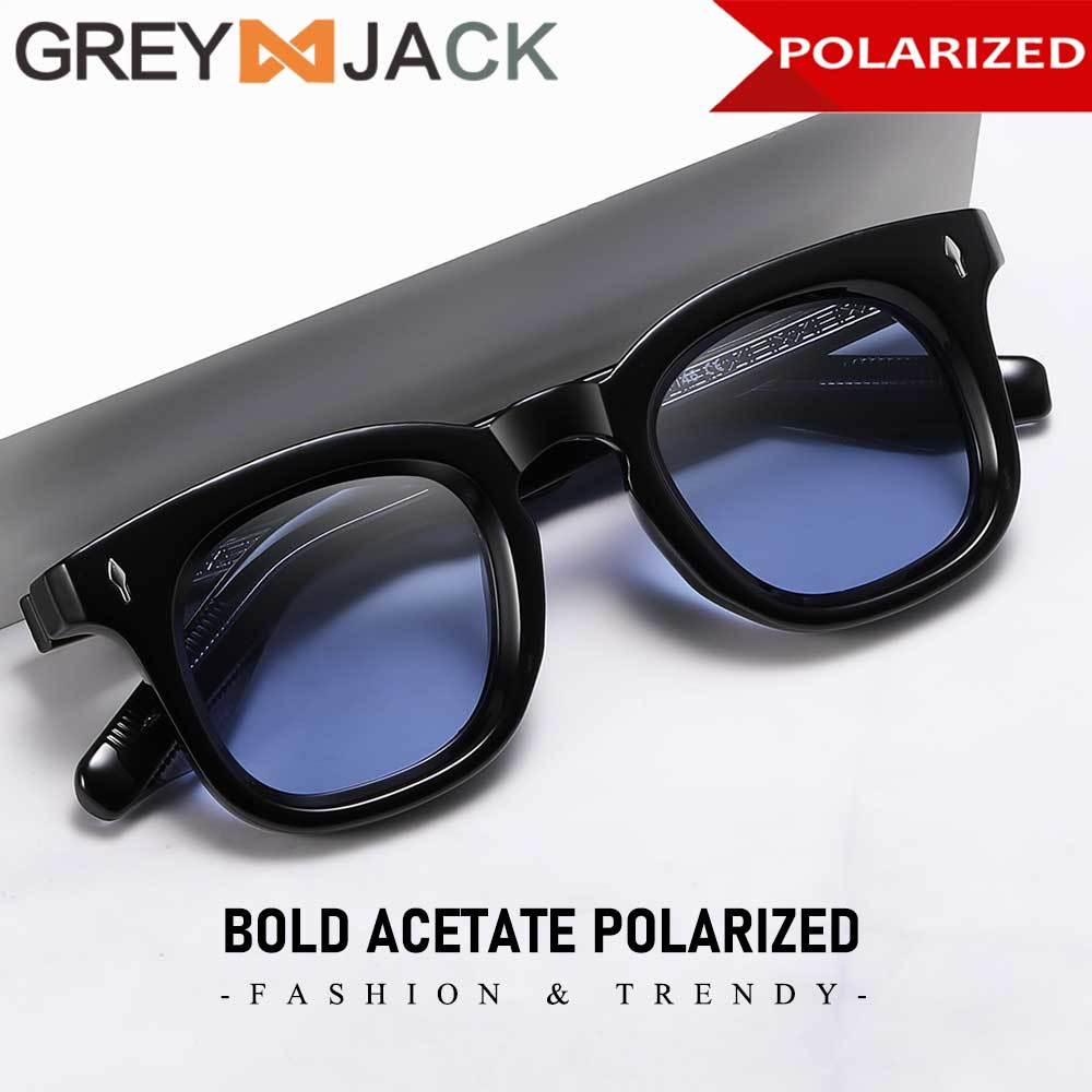 Jual Grey Jack Kacamata Sunglasses Polarized Kotak Acetate Ringan Kokoh ...