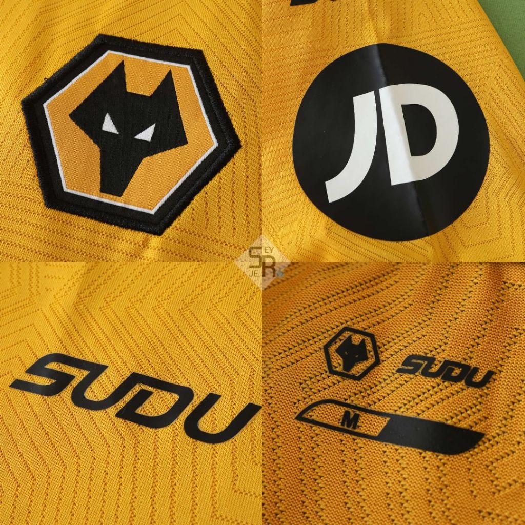 Jual Jersey wolverhampton 2024 2025 Home Baju Bola Wolves Fans 24 25 ...