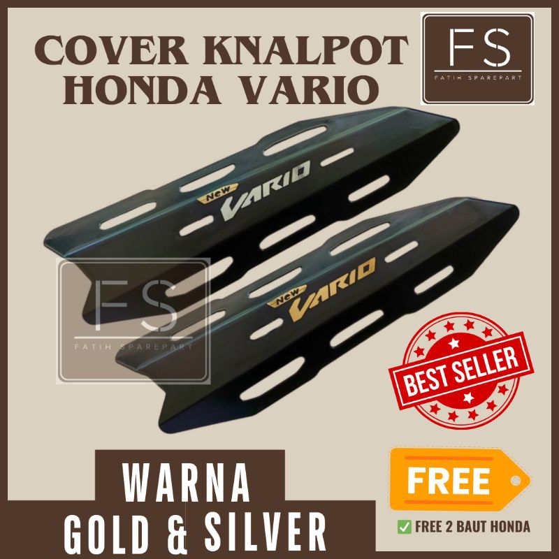 Jual Cover Knalpot Vario Techno Old New Vario New Anti Pecah