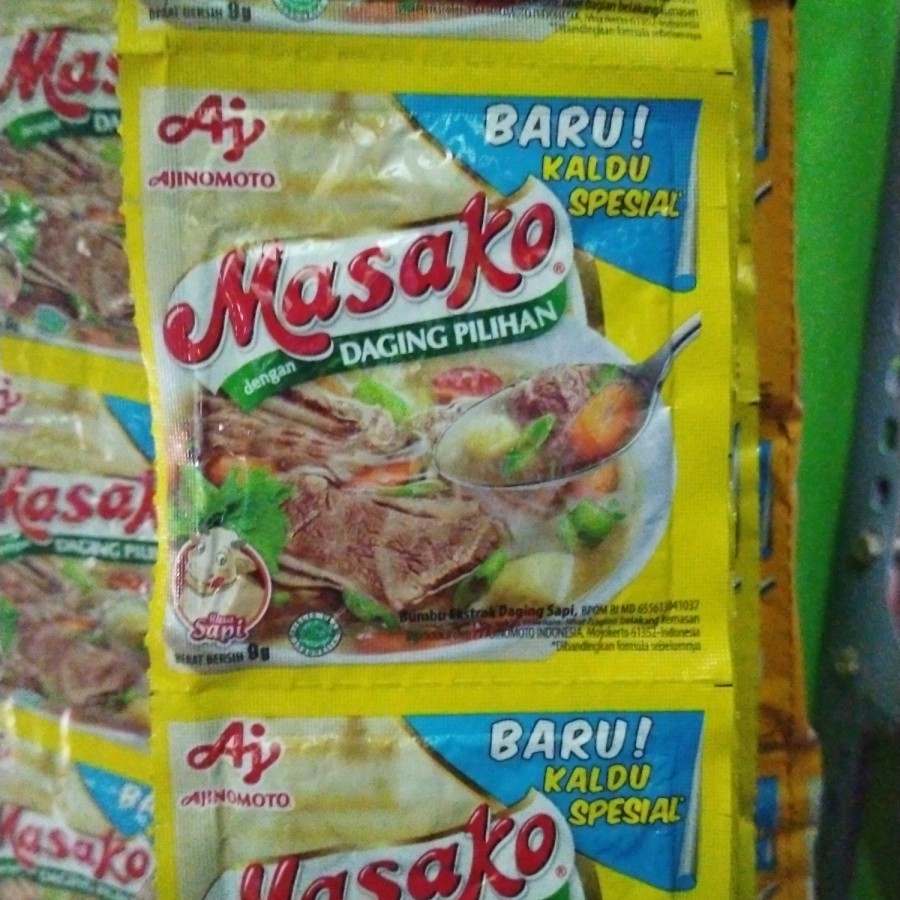 Jual Masako renceng isi 12 sachet RASA AYAM DAN SAPI | Shopee Indonesia