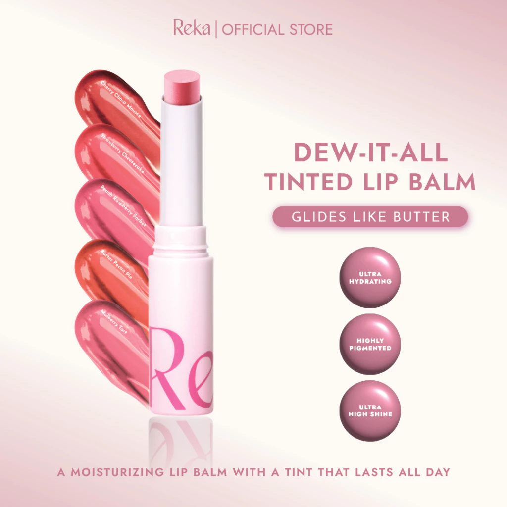 Pratinjau REKA Dew-It-All Tinted Lip Balm