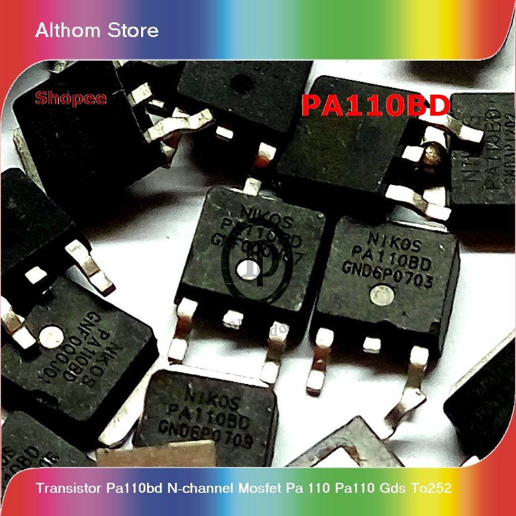 Jual transistor pa110bd n-channel mosfet pa 110 pa110 gds to252 ...