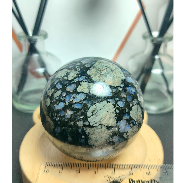 Jual Natural Ilanite Que Stera Harmony Stone Ball Sphere (2) | Shopee ...