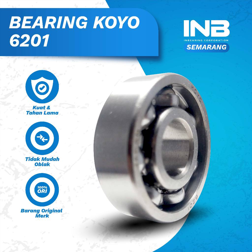 Jual Laker Bearing 6201 KOYO Laker Roda Depan Beat Vario Scoopy KOYO ...