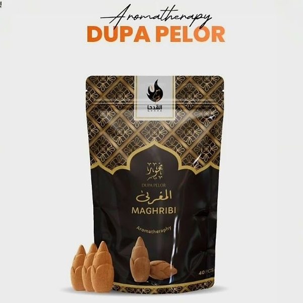 Jual Dupa MAGHRIBI Kerucut Pelor Motif Kembang QODHA Aromatic Buhur ...