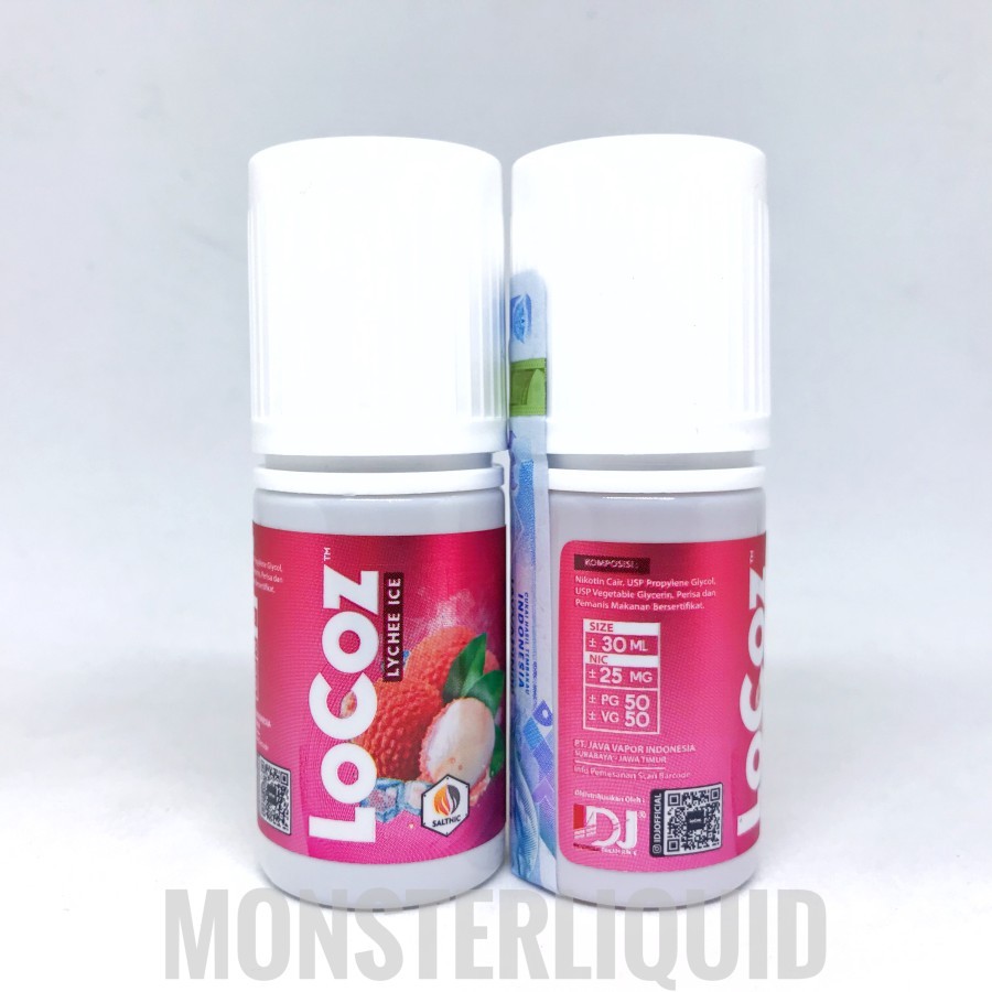 Jual SALT LOCOZ LYCHEE ICE BY IDJ 25MG 30ML | Shopee Indonesia