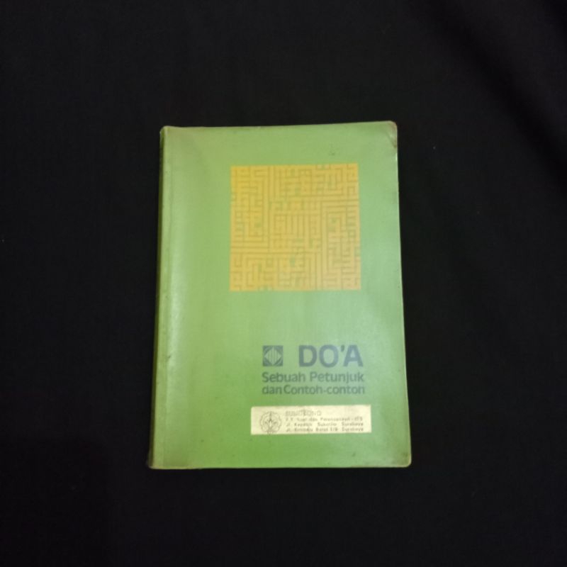 Jual Doa - Sebuah Petunjuk dan Contoh Contoh - Miftah Faridl | Shopee ...