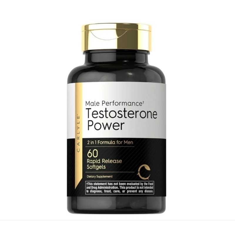 Jual Carlyle testosterone power isi 60 softgel | Shopee Indonesia