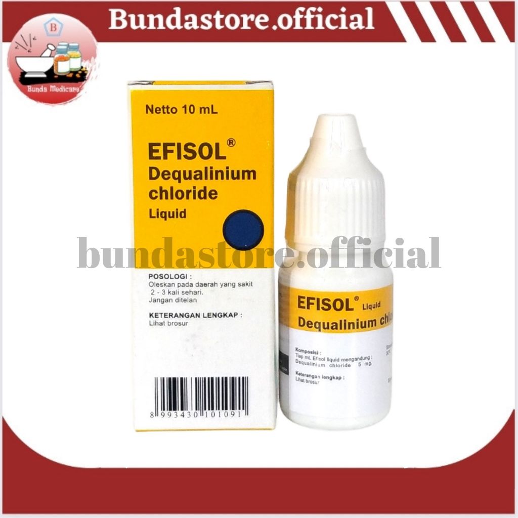 Jual Efisol Liquid 10 ml - Obat Sariawan | Shopee Indonesia