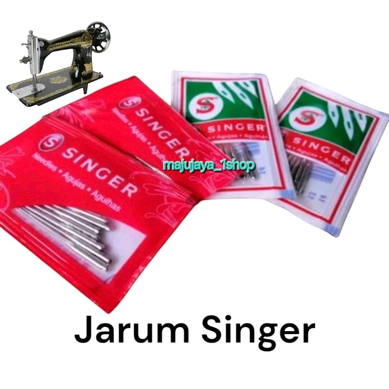 Jual Jarum singer untuk mesin jahit rumah tangga tersedia ukuran : 11 ...
