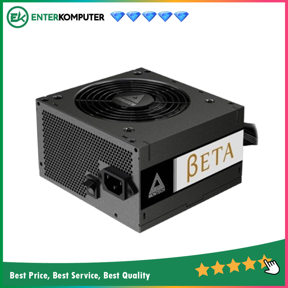 Jual Montech Beta 550W 80+ Bronze Flat Cable / PSU 550W | Shopee Indonesia