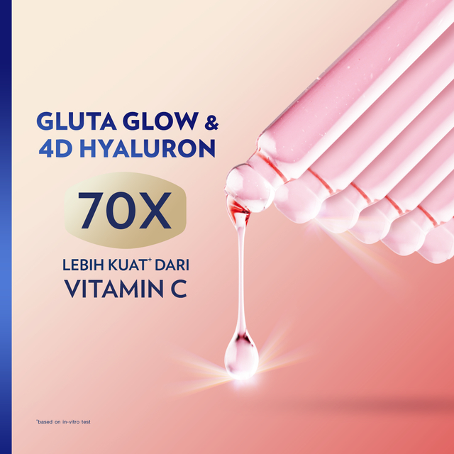 Vaseline Healthy Bright Gluta Hya Serum Lotion Dewy Radiance 330ml Twinpack - foto 3