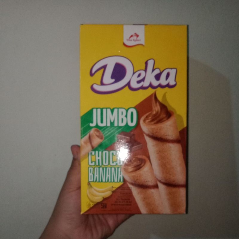 Jual Deka roll choco banana (14gr x 20pcs) | Shopee Indonesia