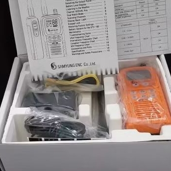 Jual SAMYUNG STV 160 VHF GMDSS MARINE HT ORIGINAL | Shopee Indonesia
