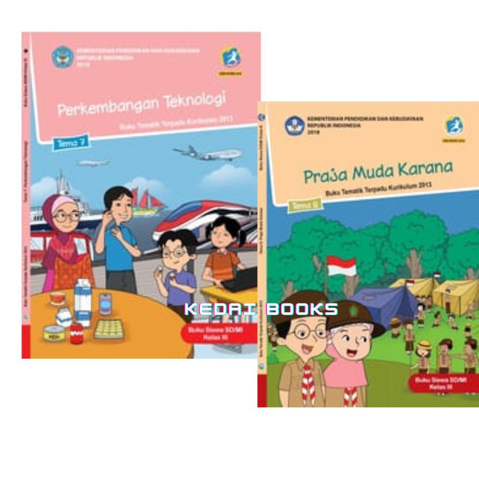Jual Buku Tematik SD Kelas 3 Tema 7 DAN 8 Revisi 2018 Kurikulum 13 ...