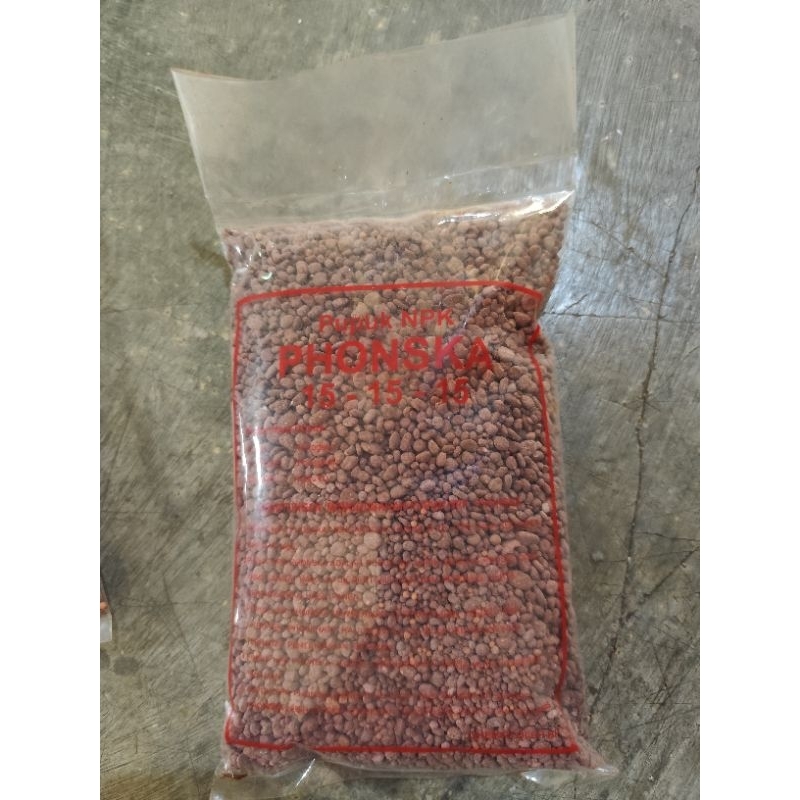 Pupuk NPK Phonska Plus 15-15-15 500 Gram - 1KG REPACK 100% Original