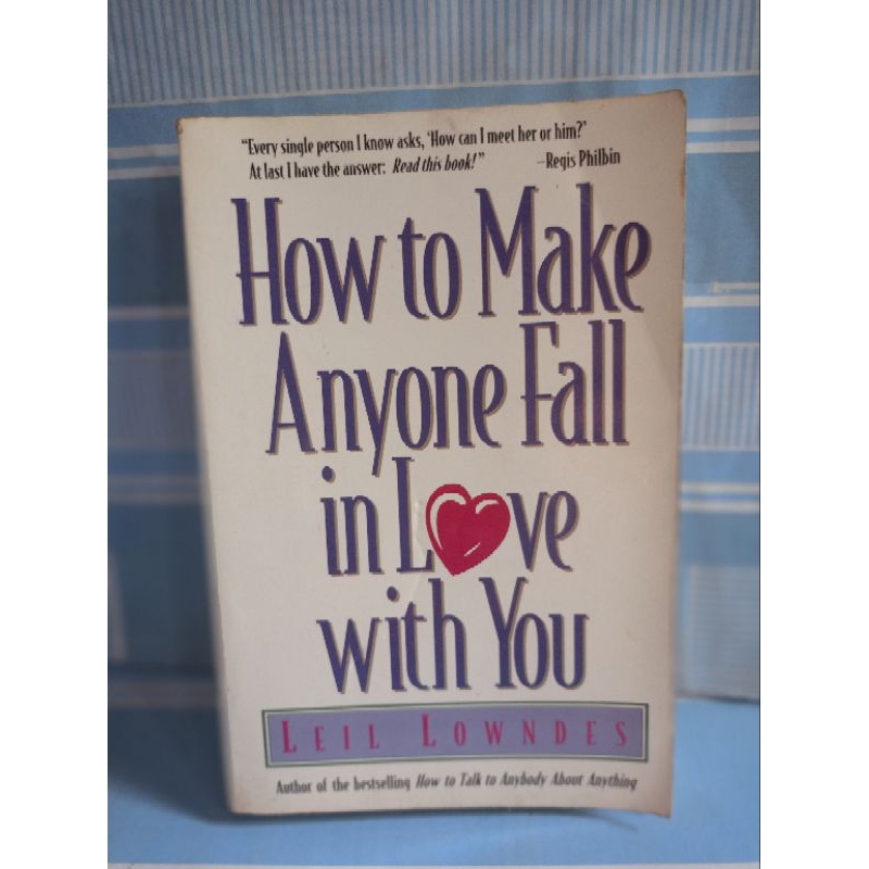 Jual IMPORT: HOW TO MAKE ANYONE FALL IN LOVE WITH YOU by leil lowndes ...
