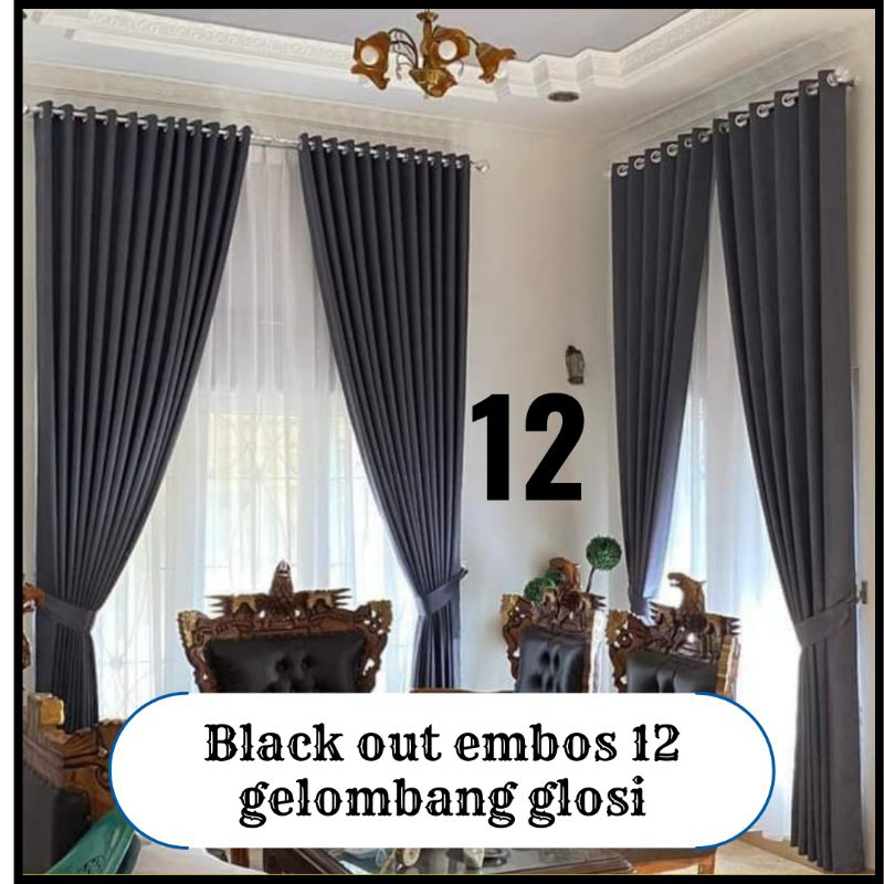 Jual Gorden blackout impor polos glosi .gorden pintu gorden jendela ...