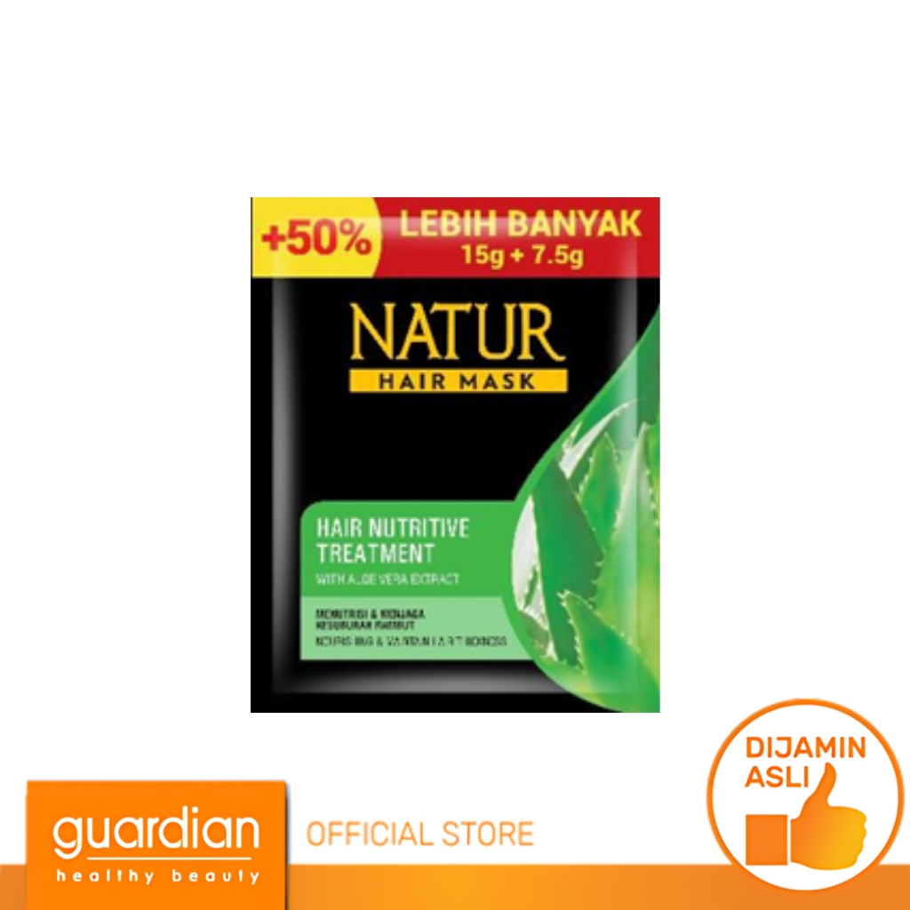Jual Natur Hair Mask Aloevera 15Ml | Shopee Indonesia