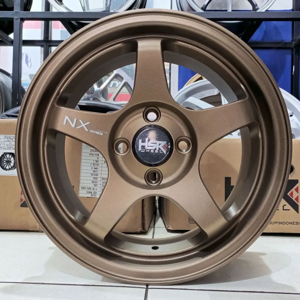 Jual Velg mobil agya ring 15 HSR KAILOLO pcd 4x100 tersedia 4 warna ...