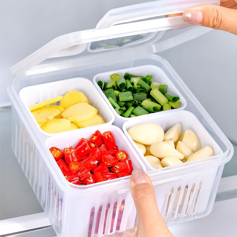 Jual Kotak Penyimpanan Kulkas / Food Container / Wadah Penyimpan Bumbu ...