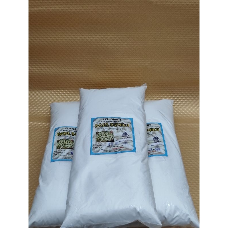Jual Tepung Pati Lerut/Kerut/Garut Super kemasan 1kg | Shopee Indonesia