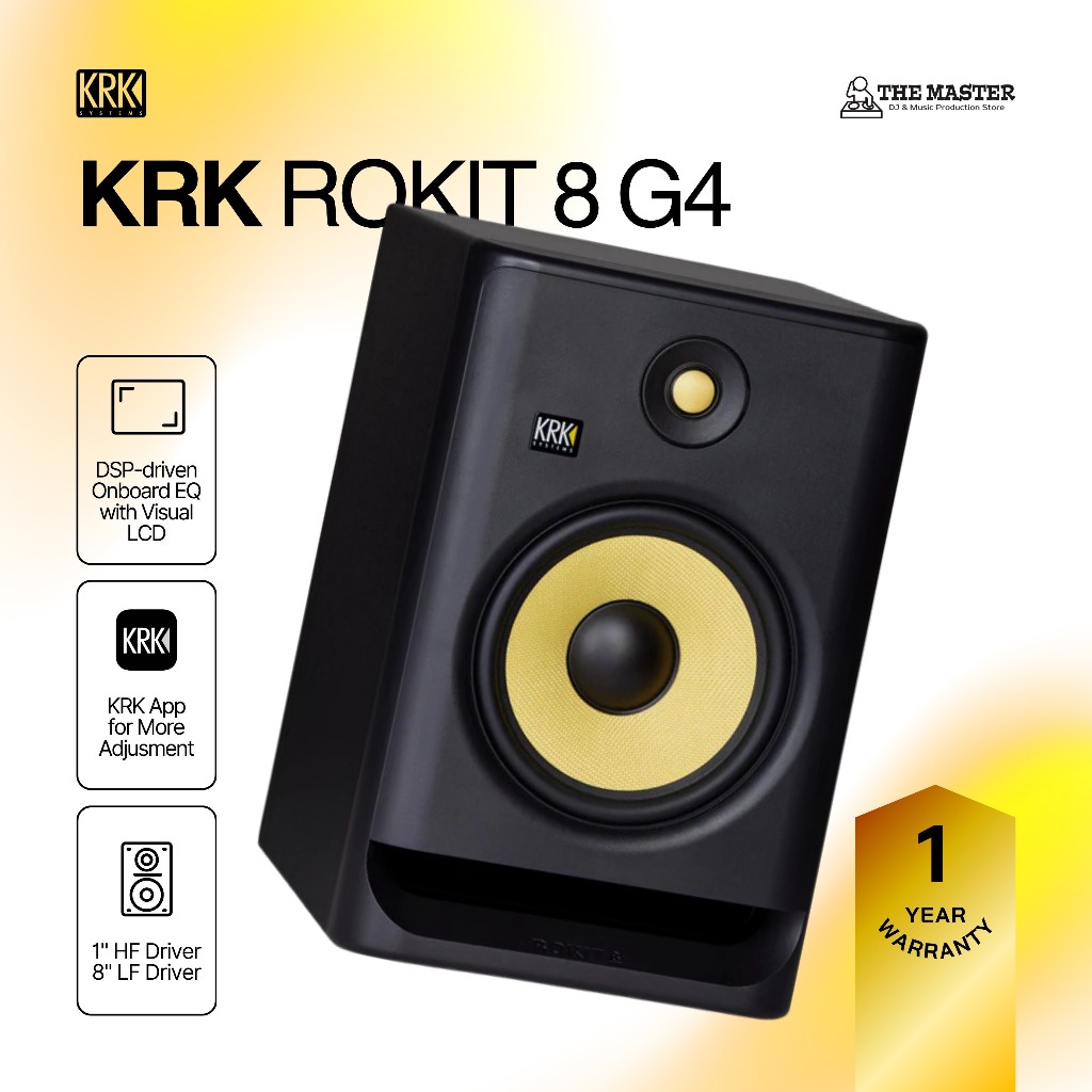 Jual [Ready Stock] KRK ROKIT 8 G4 | Shopee Indonesia