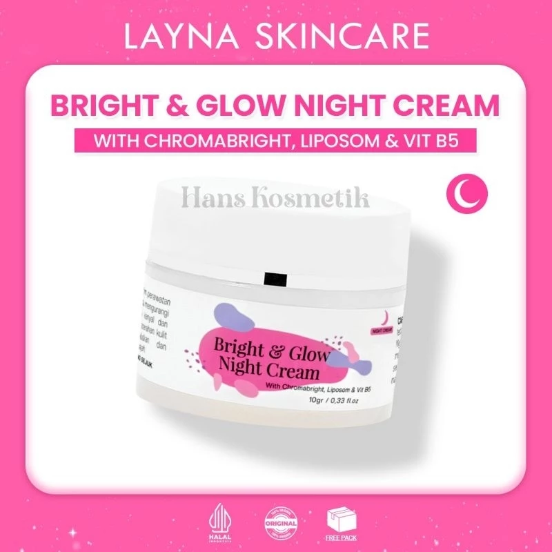 Layna Bright Glow Night Cream