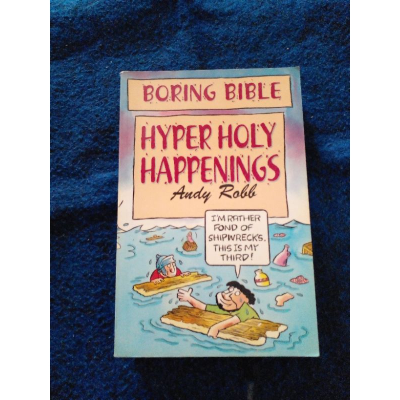 Jual BORING BIBLE HYPER HOLY HAPPENINGS Andy Robb r | Shopee Indonesia