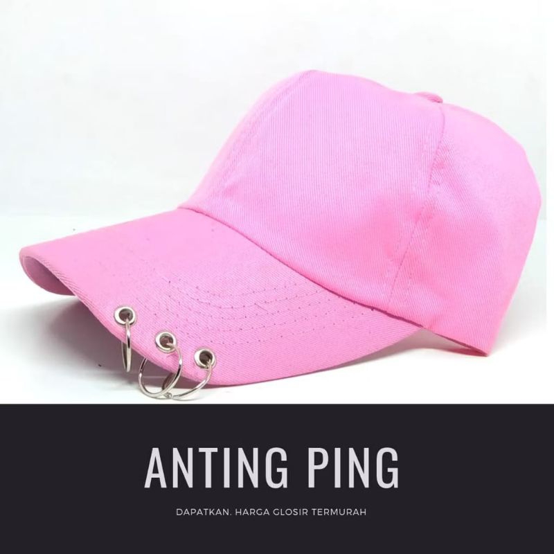 Jual Topi Kpop Anting Dewasa Pria Wanita Topi Korea Ring Besi Topi Ala Korea Shopee Indonesia